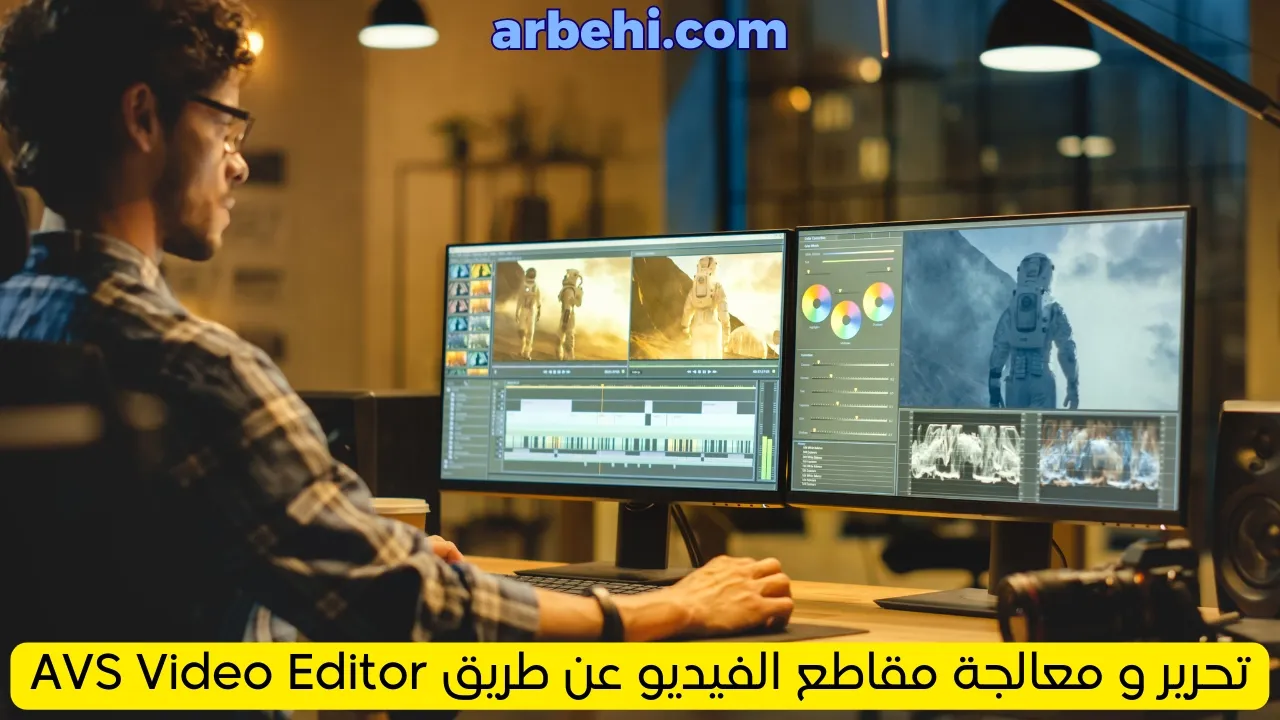 تحرير و معالجة مقاطع الفيديو و البرامج التعليمية عن طريق AVS Video Editor